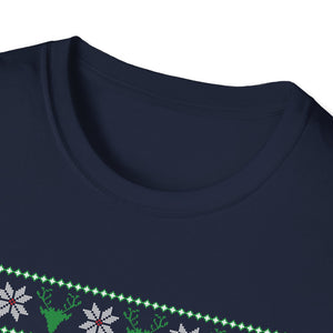 I Hate Christmas T‑Shirt — Funny Anti-Christmas Ugly Sweater Style Tee