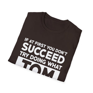 TOM Gift Name Personalized Birthday Funny Christmas Joke T-Shirt