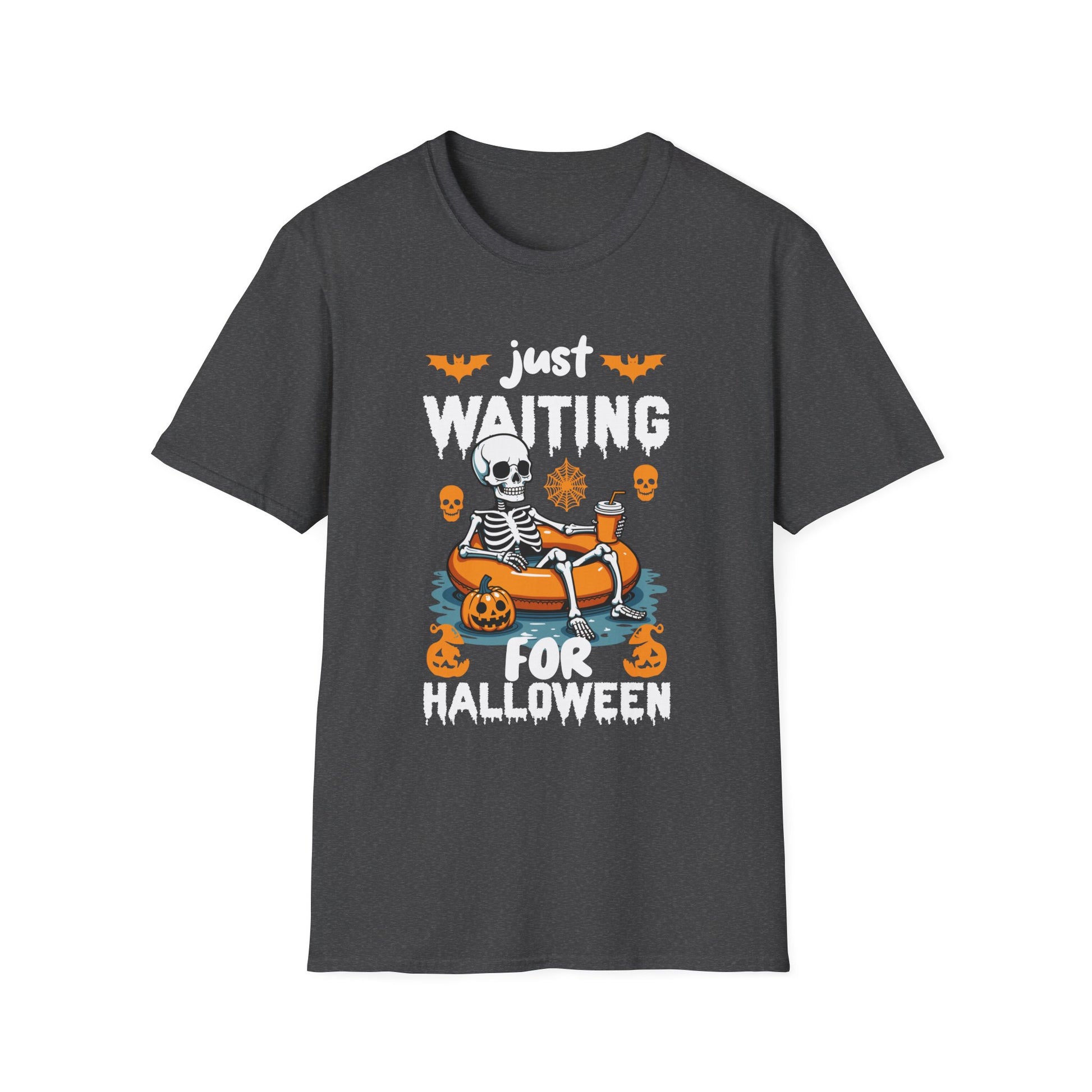 Just Here For The Boos Halloween Costume Funny Halloween TeeUnisex Softstyle T-Shirt
