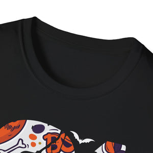 October Skull T-Shirt — Halloween October Graphic Tee