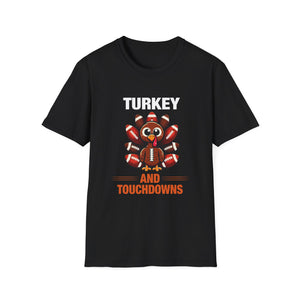 Turkey and Touchdowns T-Shirt