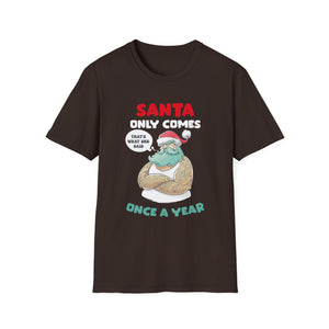 Funny Christmas Quotes Christmas Party Christmas In July Unisex Softstyle T-Shirt