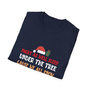 Funny Christmas Kids Girls Boys Christmas Pajamas Christmas Unisex Softstyle T-Shirt