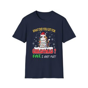 Christmas Fat Snowman T-Shirt — 