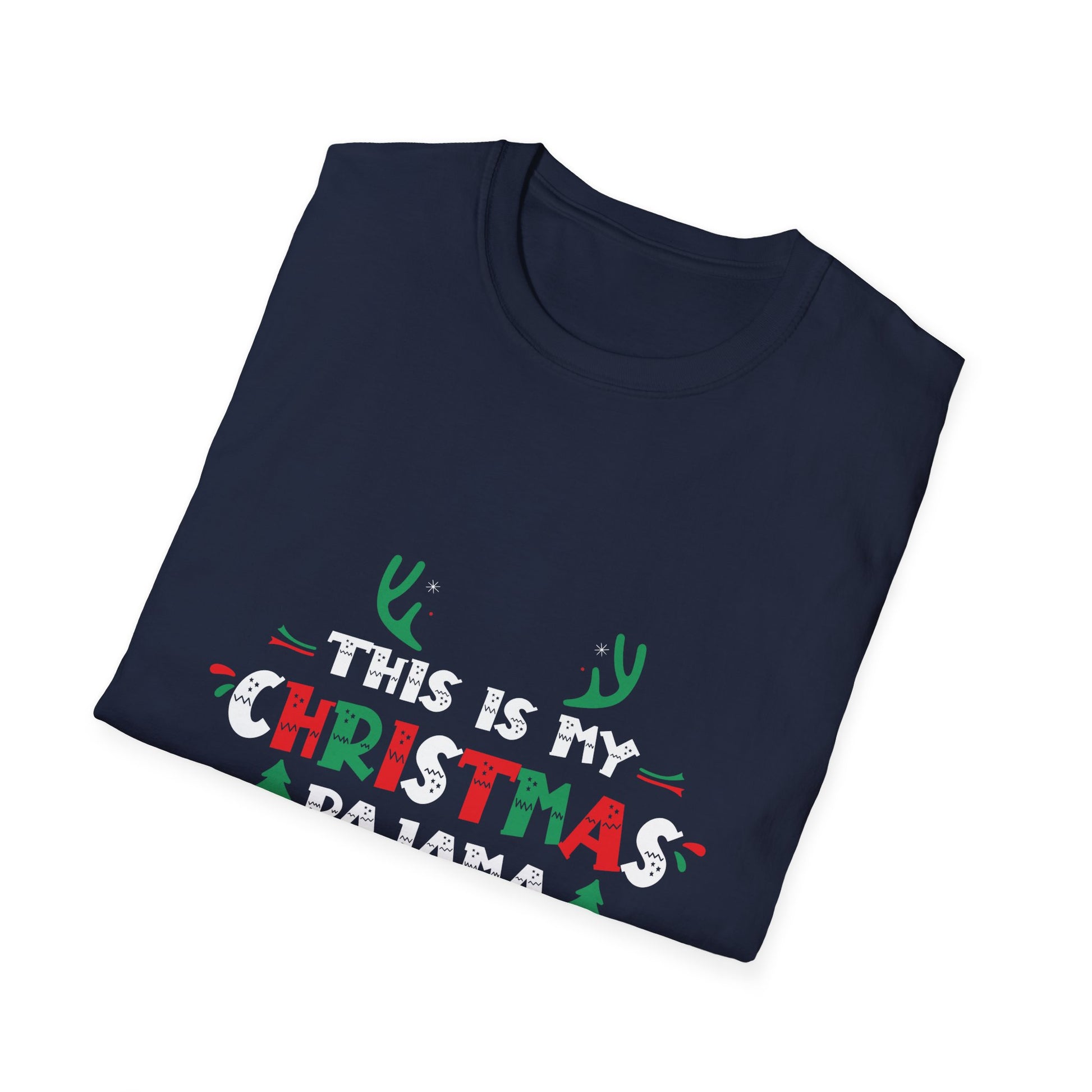 Christmas Pajama Shirt Tee — "This Is My Christmas Pajama Shirt" Holiday T-Shirt