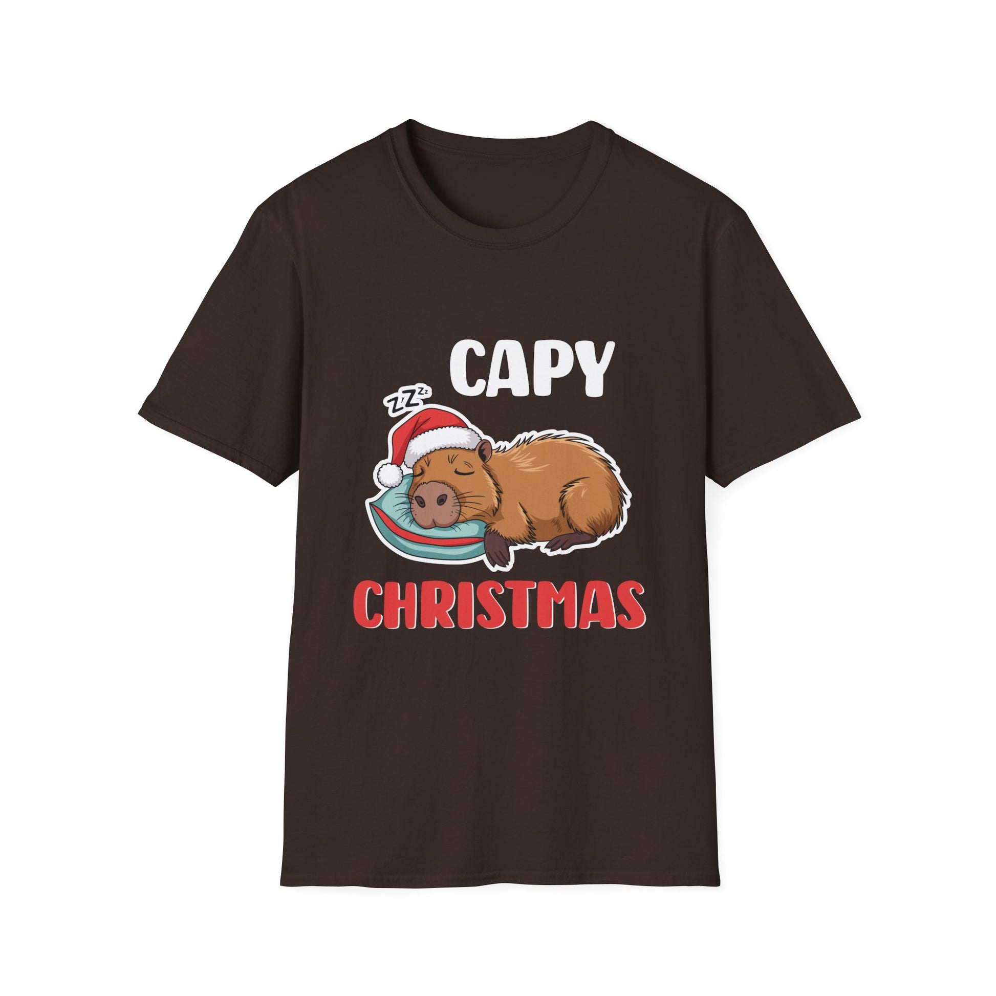 Capybara Christmas Unisex T-Shirt