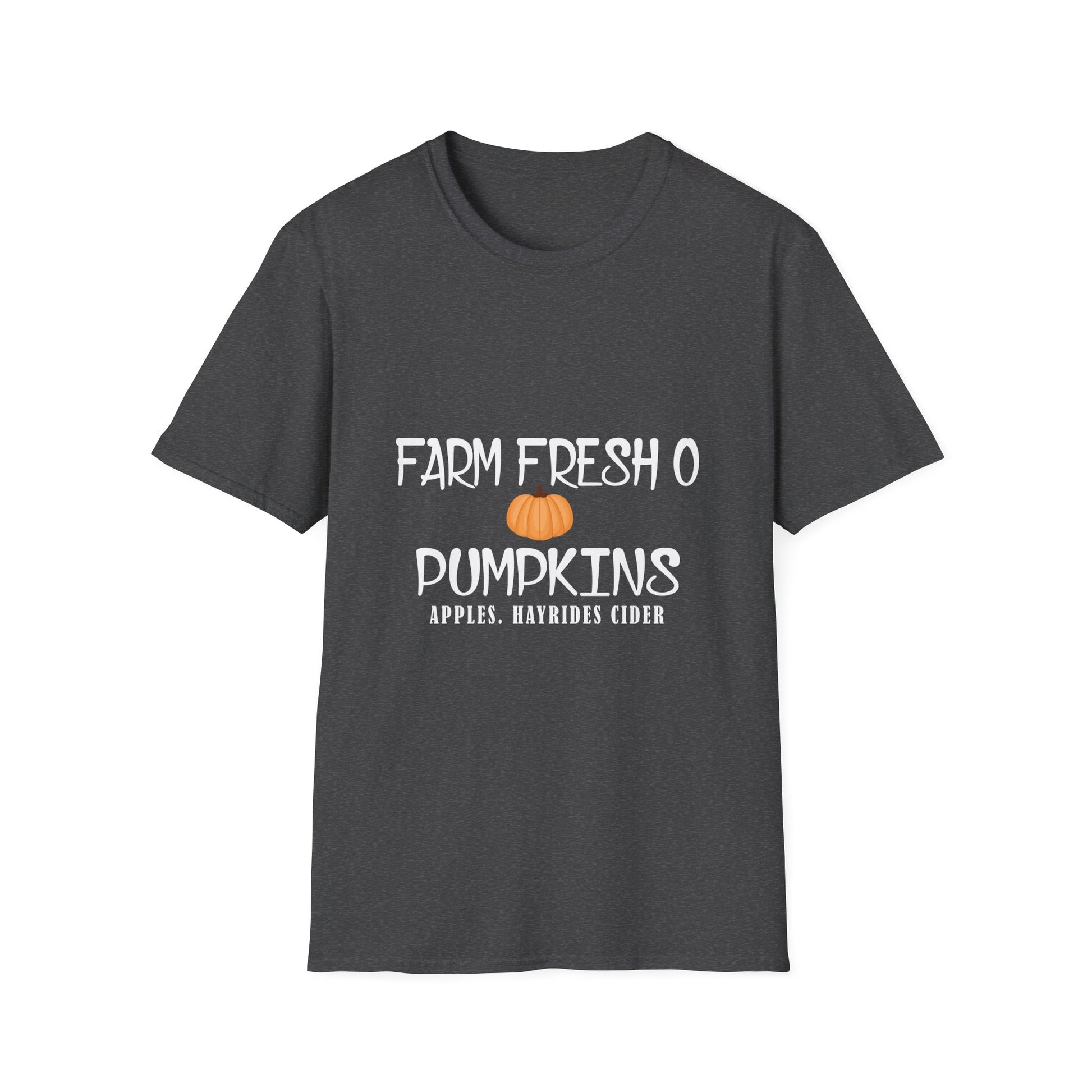 Farm Fresh Pumpkins T-Shirt — Pumpkin Patch, Apples & Hayrides Fall Tee