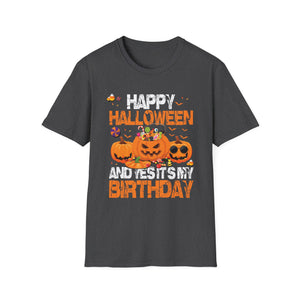 Halloween Birthday T-Shirt — 