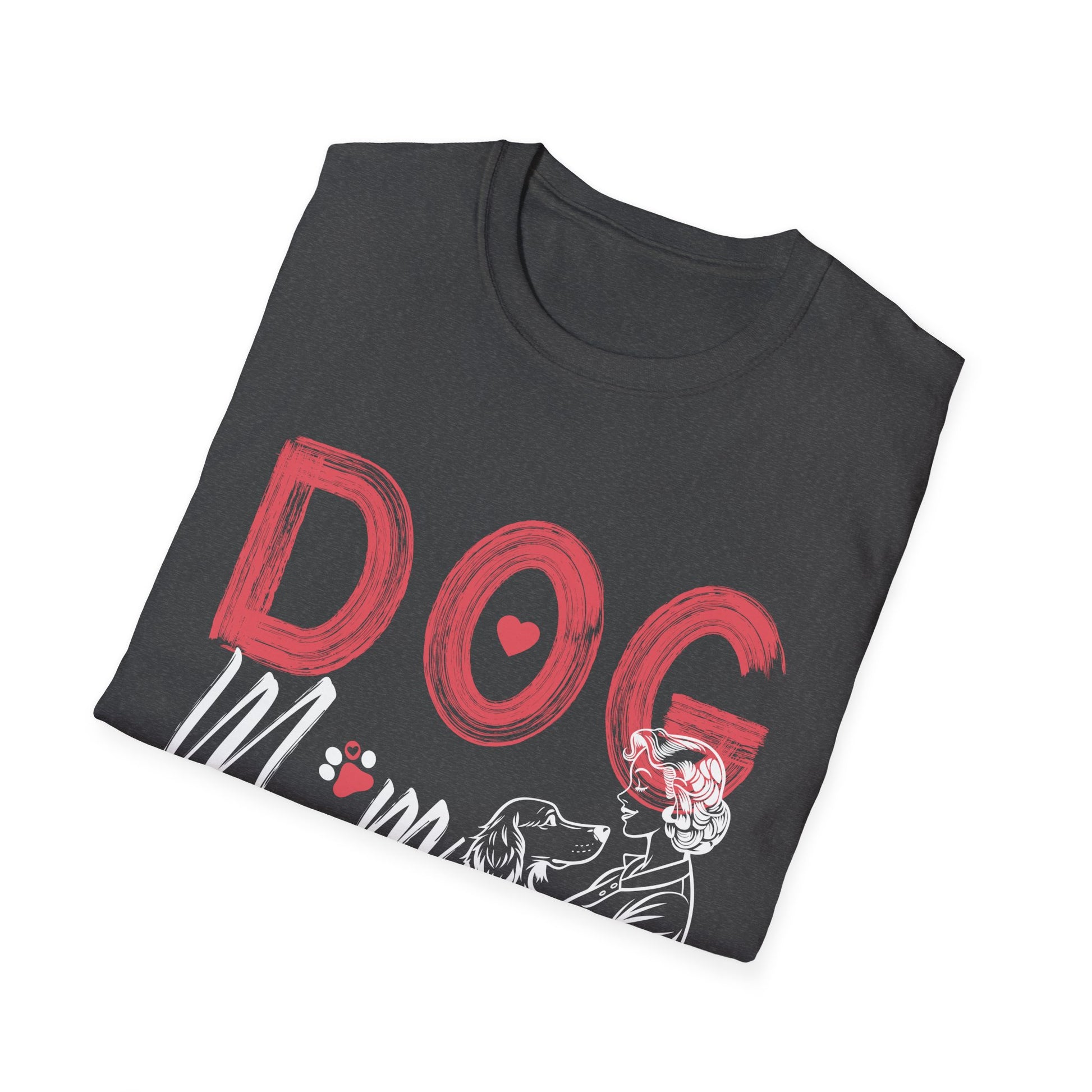 Dog Mom Fur Life Mothers day Pet Owner Gifts Wife Cute Women Unisex T-Shirt