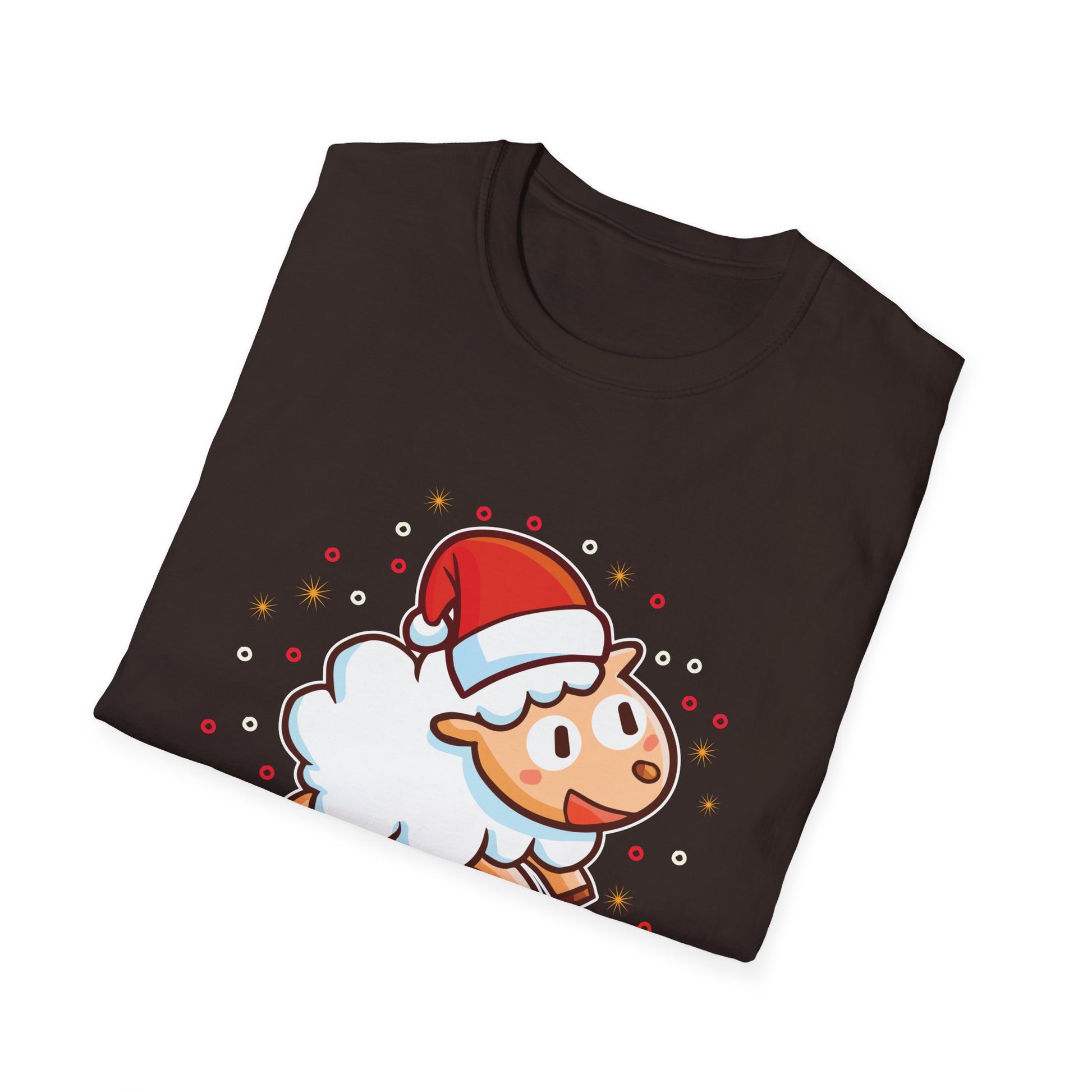 Christmas Sheep T-Shirt – "Mährry Christmas" Cute Santa Lamb Holiday Tee