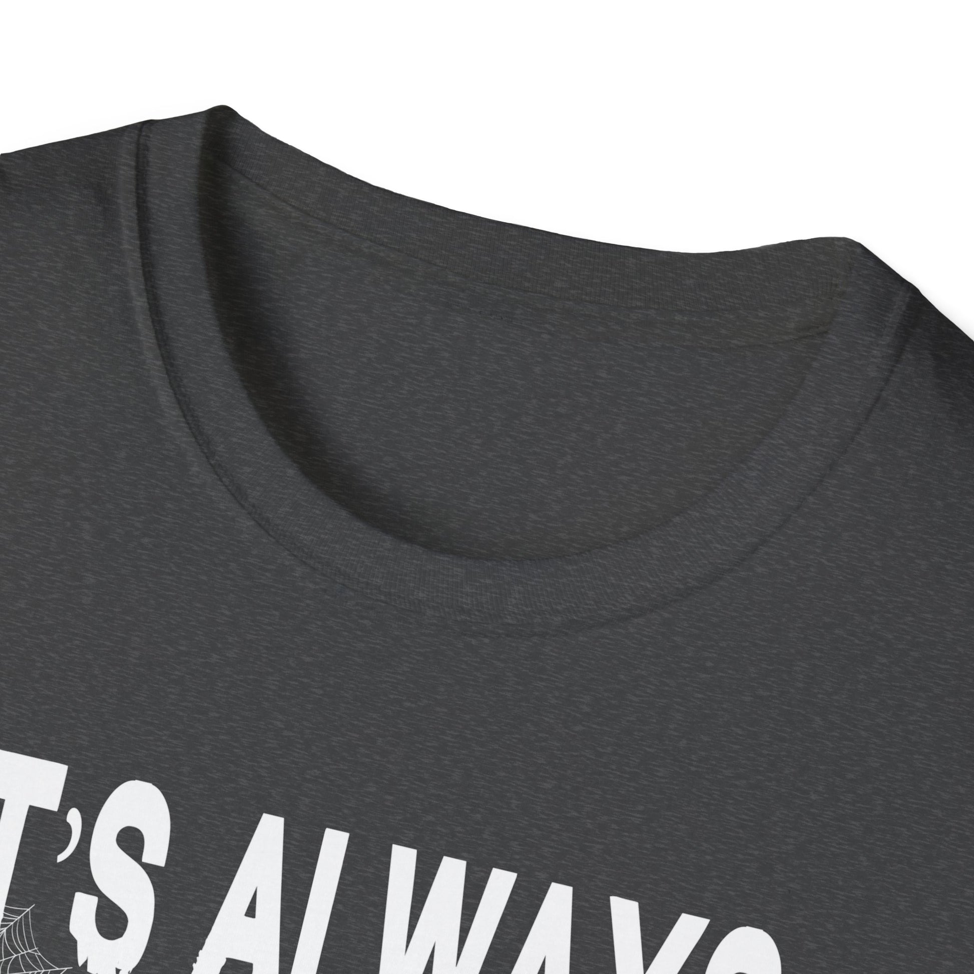 Halloween T-Shirt — "It's Always Halloween Inside My Head" Spooky Graphic Tee