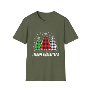 Christmas Plaid Tree T-Shirt — 