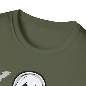Halloween Ghost Reading 'Books' T-Shirt