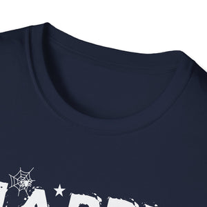 Happy Halloween Ghosts T-Shirt — Cute Spooky Graphic Tee for Halloween