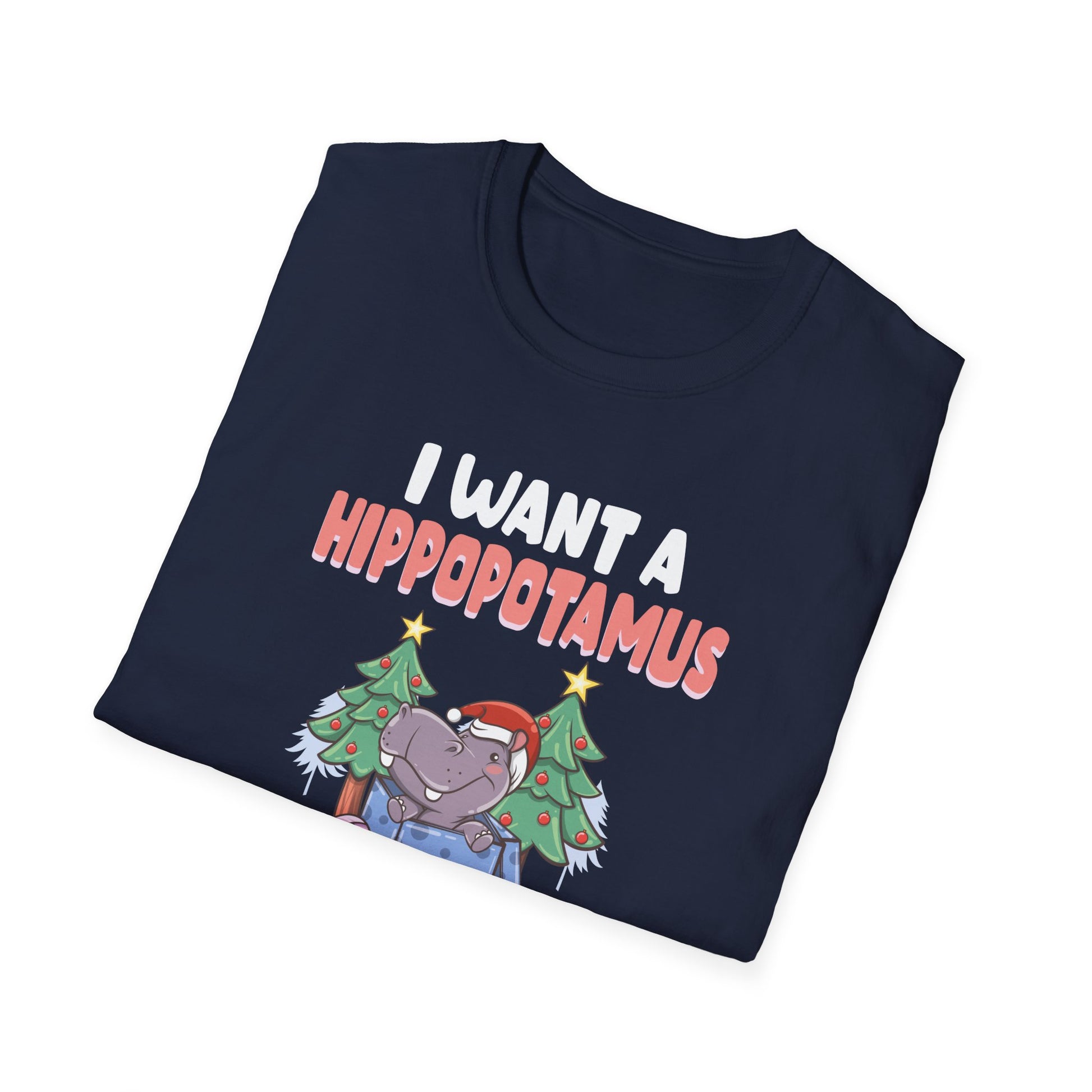 I Want a Hippopotamus for Christmas Unisex T-Shirt