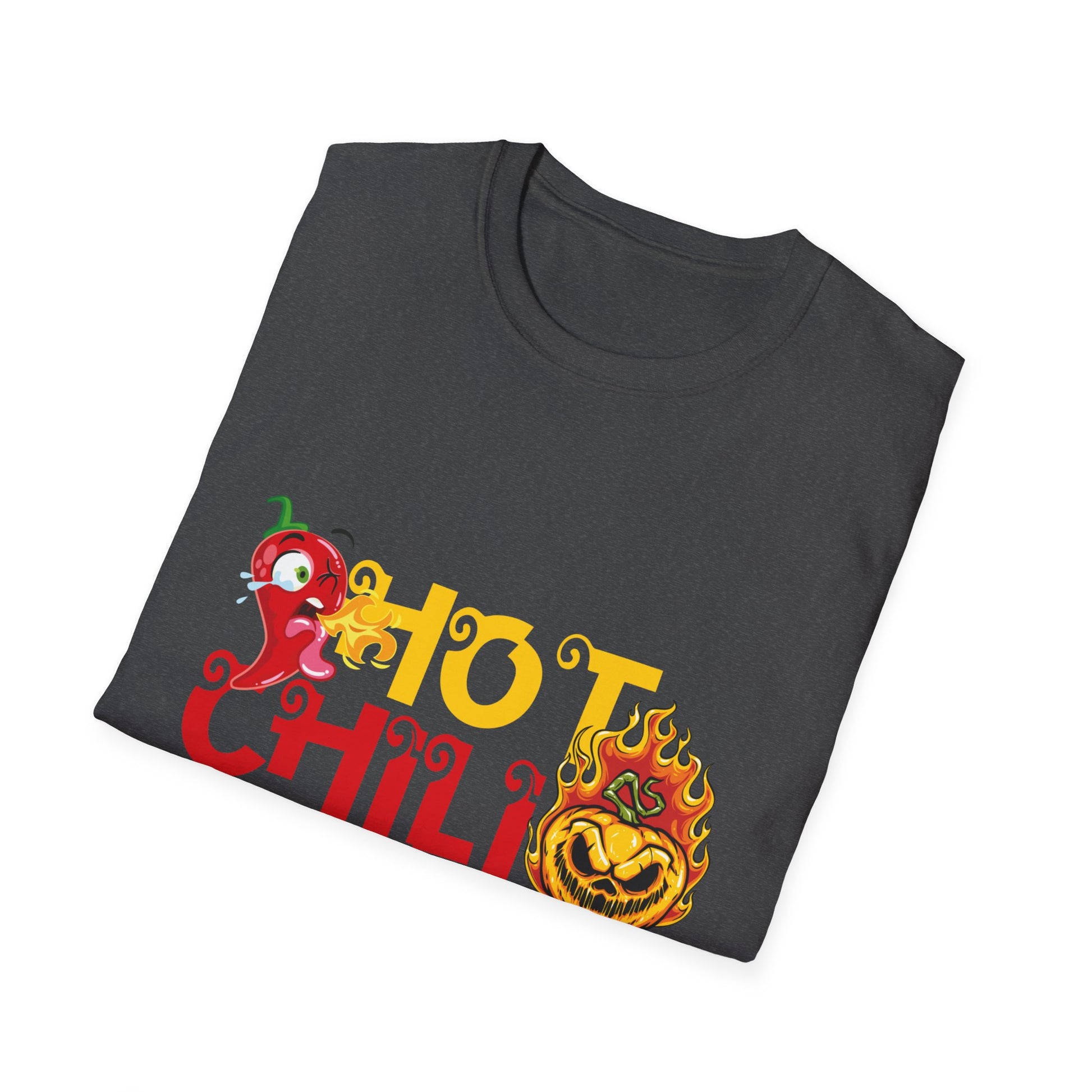 hot chili powder halloween costume matching halloween TeeUnisex Softstyle T-Shirt