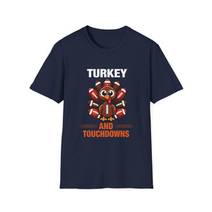 Turkey Moo Funny Thanksgiving Unisex Softstyle T-Shirt