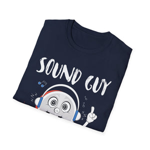 Sound Guy T-Shirt — Funny Audio Engineer Tee with Headphones & Mixer