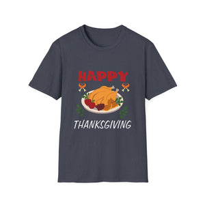 Thanksgiving Turkey T-Shirt – Happy Thanksgiving Holiday Tee  Unisex T-Shirt