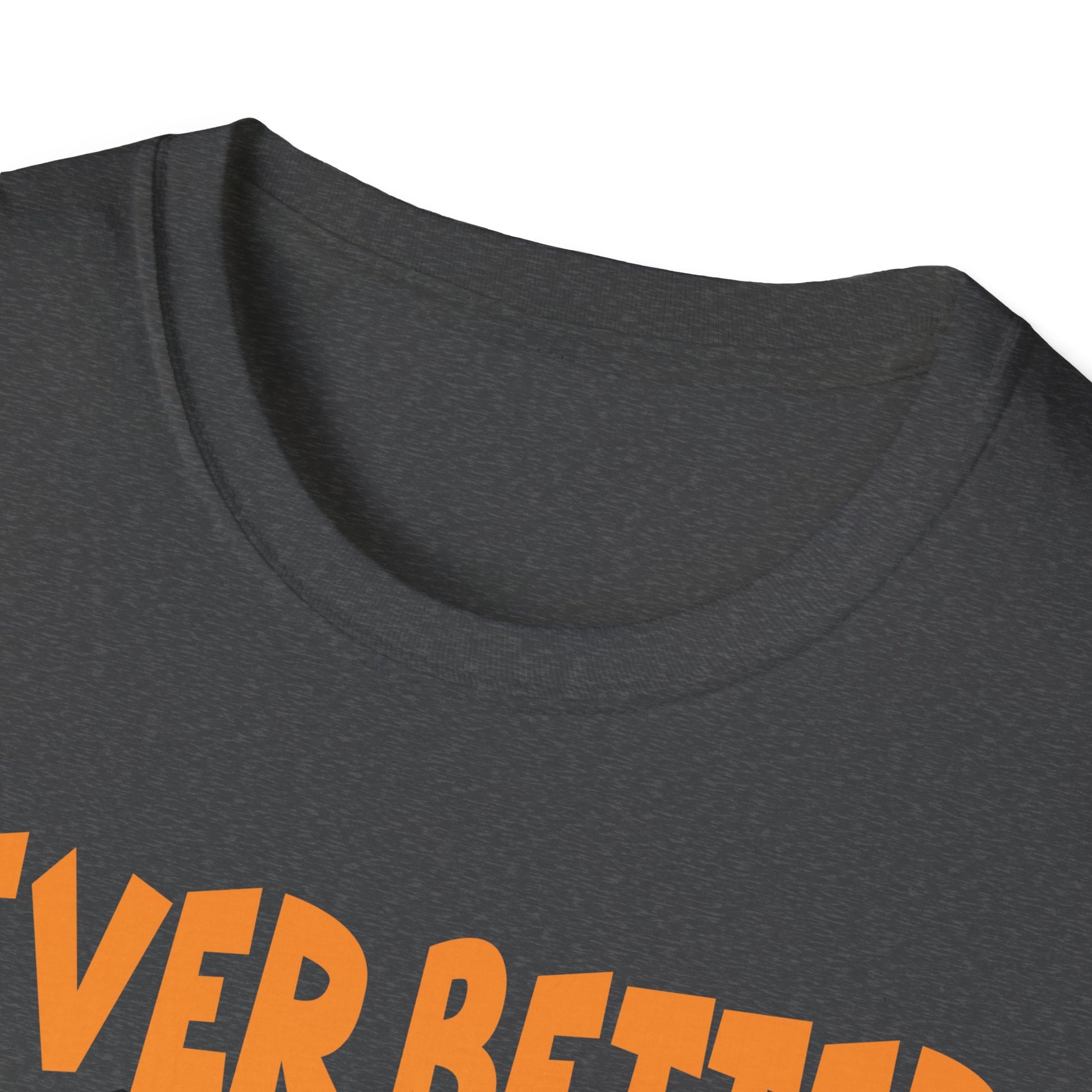 Never Better Halloween T-Shirt — Pumpkin Skeleton Coffin Graphic Tee