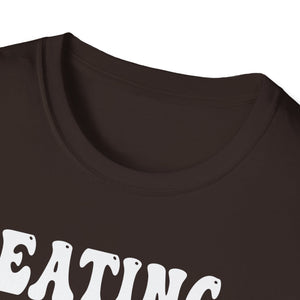 Halloween Expecting Pregnant Eating Halloween Candy for 2 T-Shirt Unisex Softstyle T-Shirt