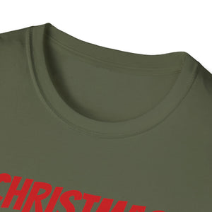 Christmas In July T-Shirt — Beach Flip-Flop Holiday Graphic Tee