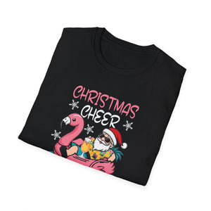 Christmas Cheer Is A Cooler Of B for Sommer Christmas Unisex T-Shirt