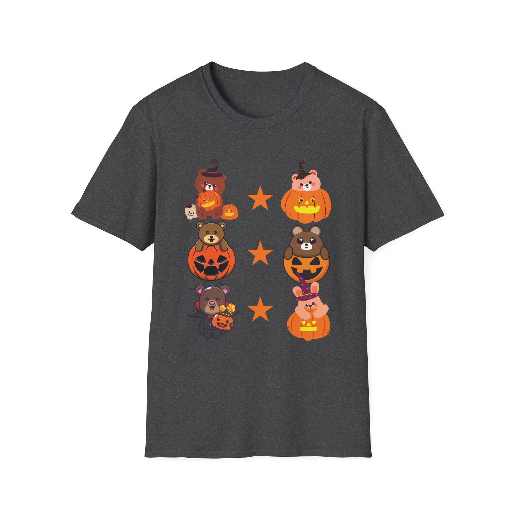 Baseball Player Halloween Spooky Baseball Lover HalloweenUnisex Softstyle T-Shirt