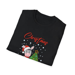 Christmas Is Better With A Donkey Ugly Christmas Sweater Unisex T-Shirt