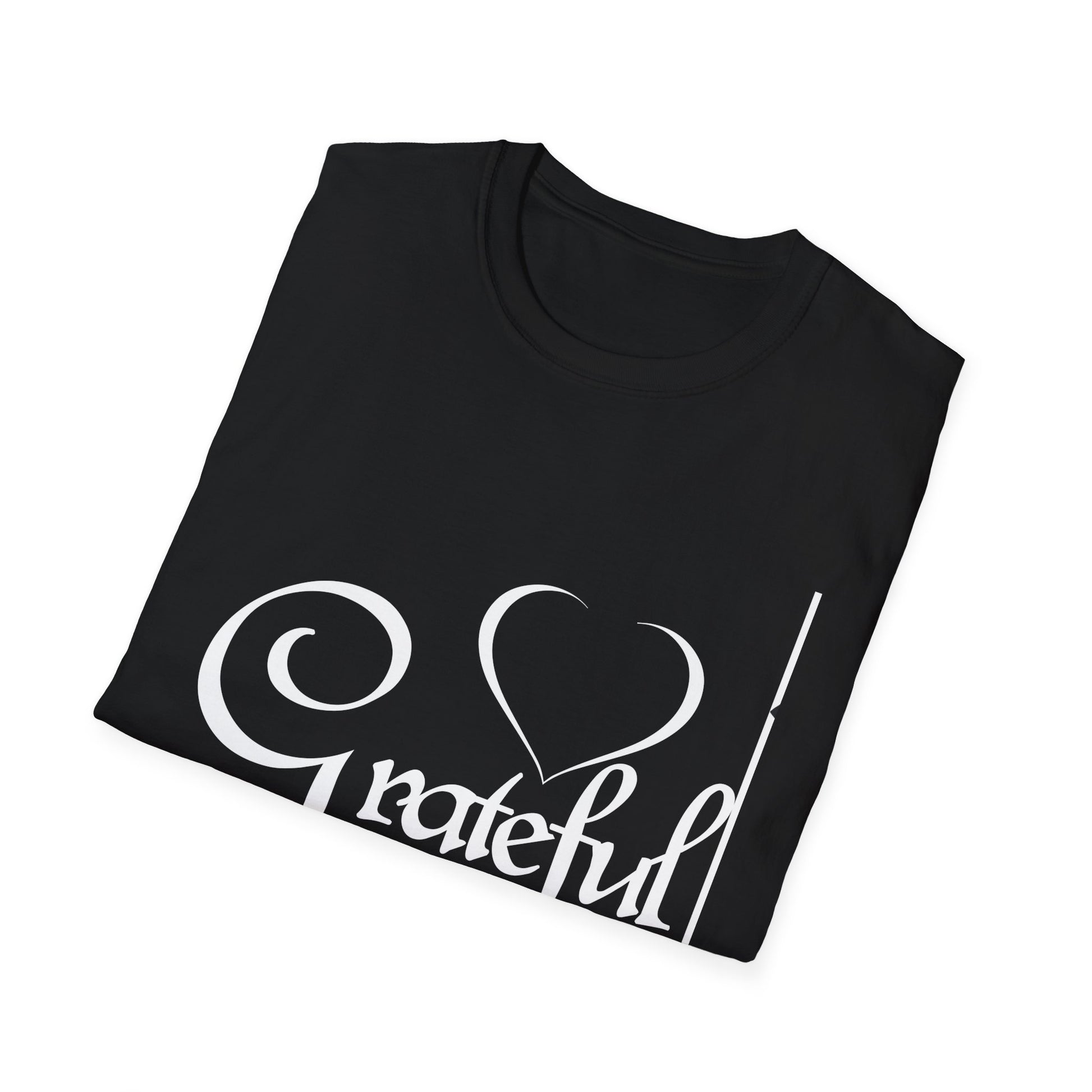 Grateful Heart T-Shirt — Inspirational Thankful Graphic Tee