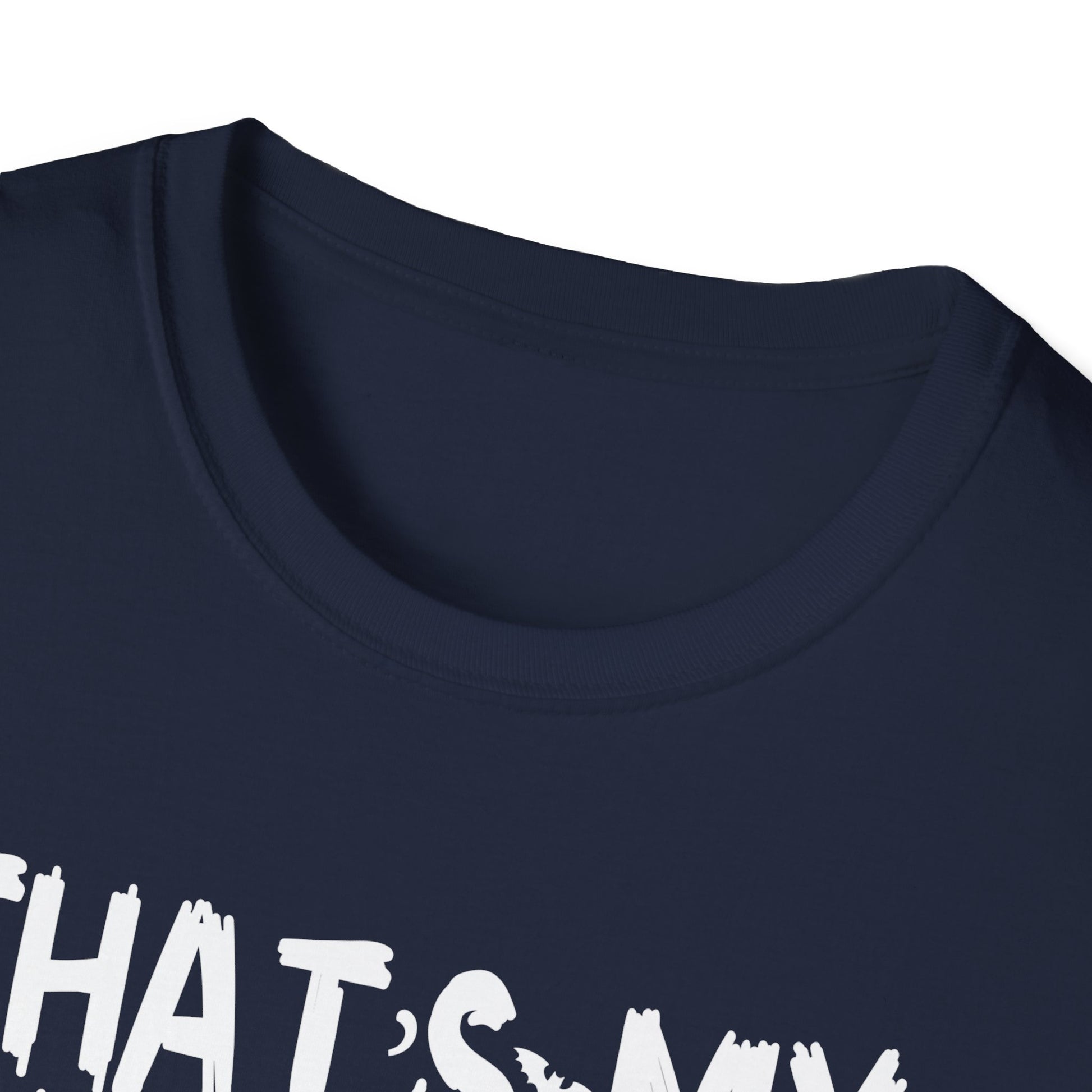 Halloween Costume T-Shirt — "That's My Halloween Costume — The End"
