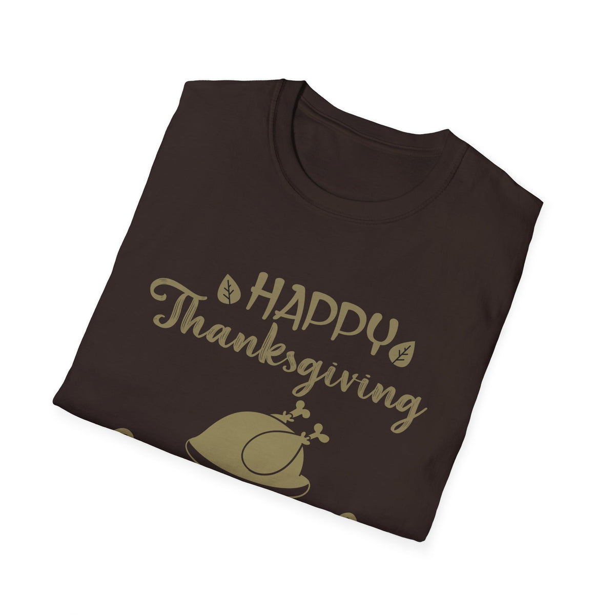 Happy Thanksgiving Retro Vintage T-Shirt-productor-mockup