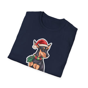 Blue Heeler With Christmas Sweater  Merry Christmas Unisex T-Shirt