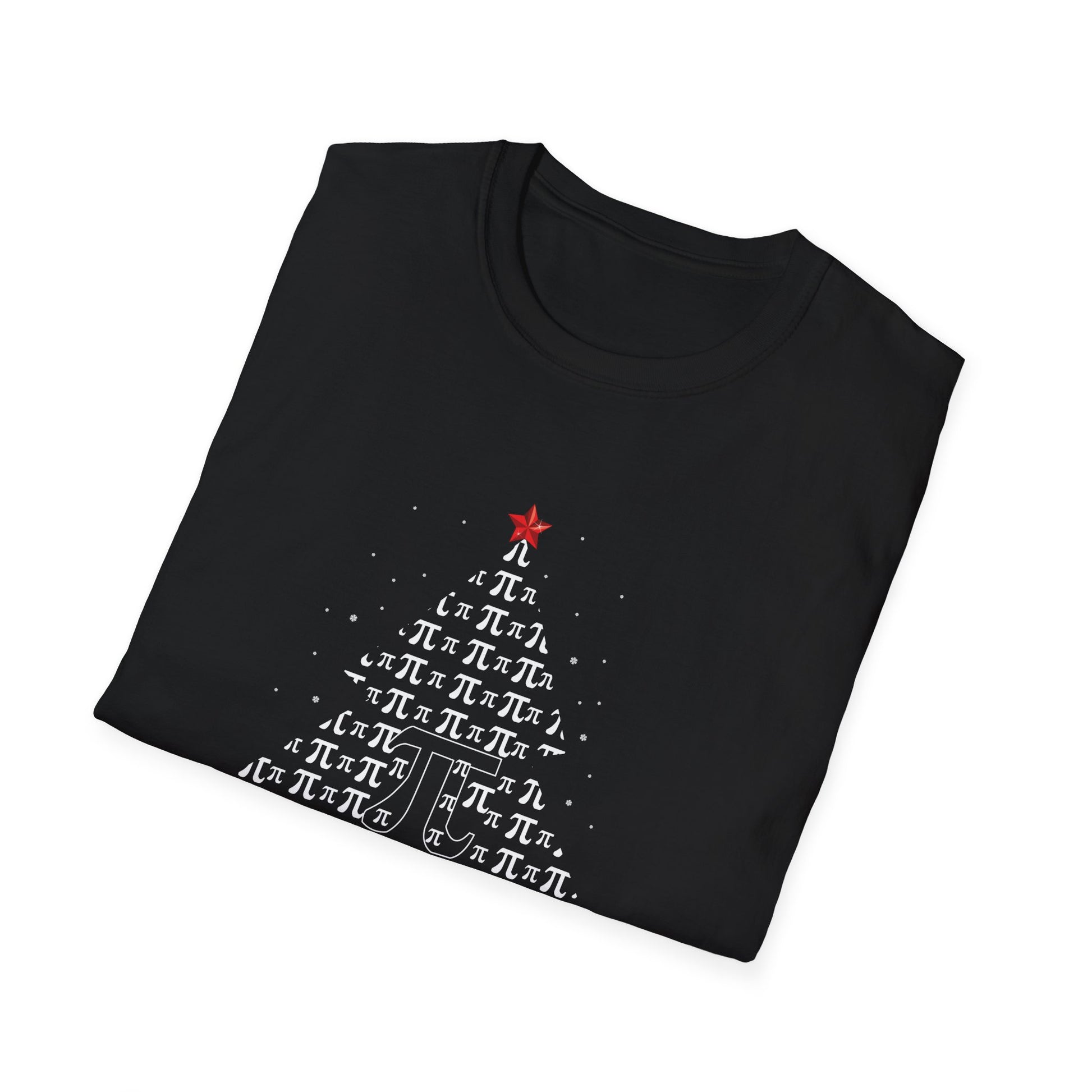 Funny Pi Christmas Tree Math T-Shirt Unisex T-Shirt