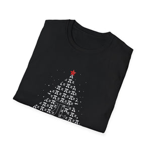 Funny Pi Christmas Tree Math T-Shirt Unisex T-Shirt