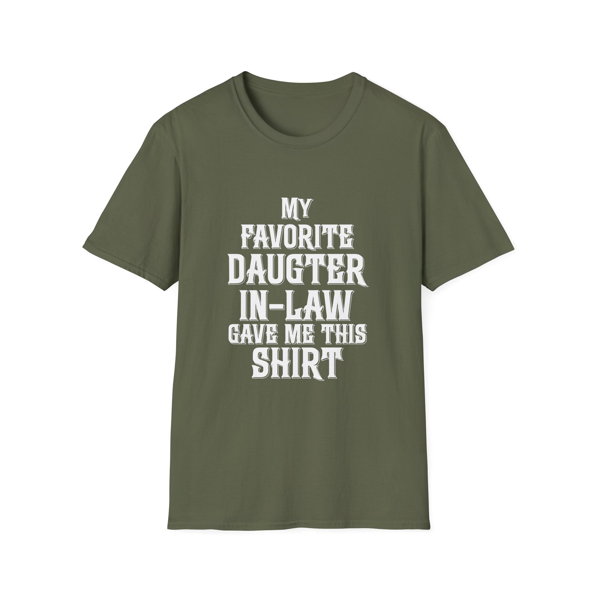 Christmas Gift For Father Mother in Law Funny Birthday Gifts Unisex T-Shirt