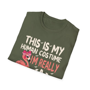 Flamingo Costume T-Shirt — 