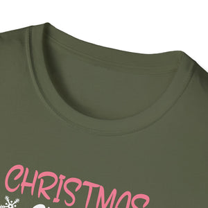 Christmas Cheer Is A Cooler Of B for Sommer Christmas Unisex T-Shirt