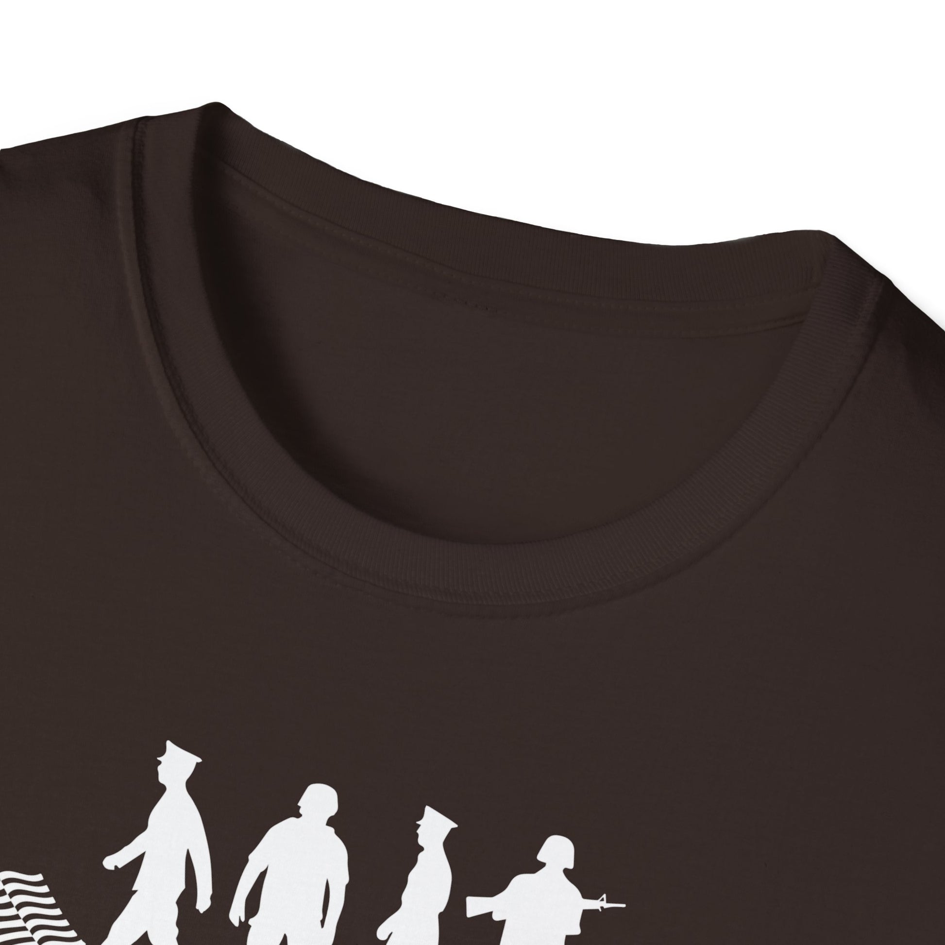 Honor The Fallen Heroes Memorial Day Military Veteran Unisex Softstyle T-Shirt