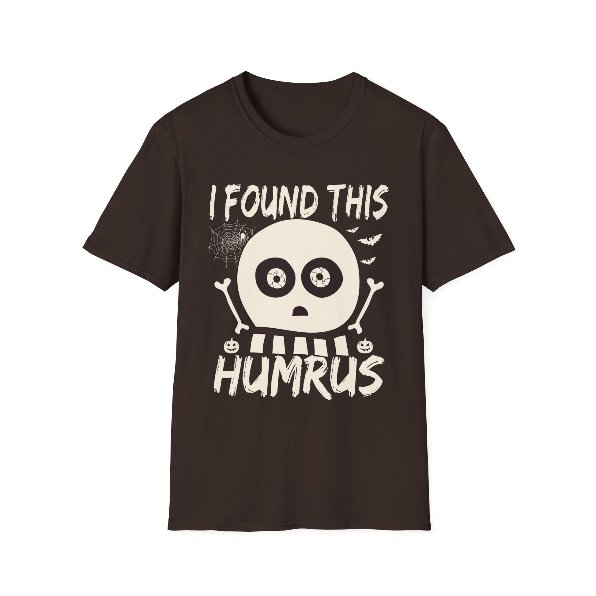 I Found This Humrus Skull T-Shirt — Funny Halloween Pun Tee
