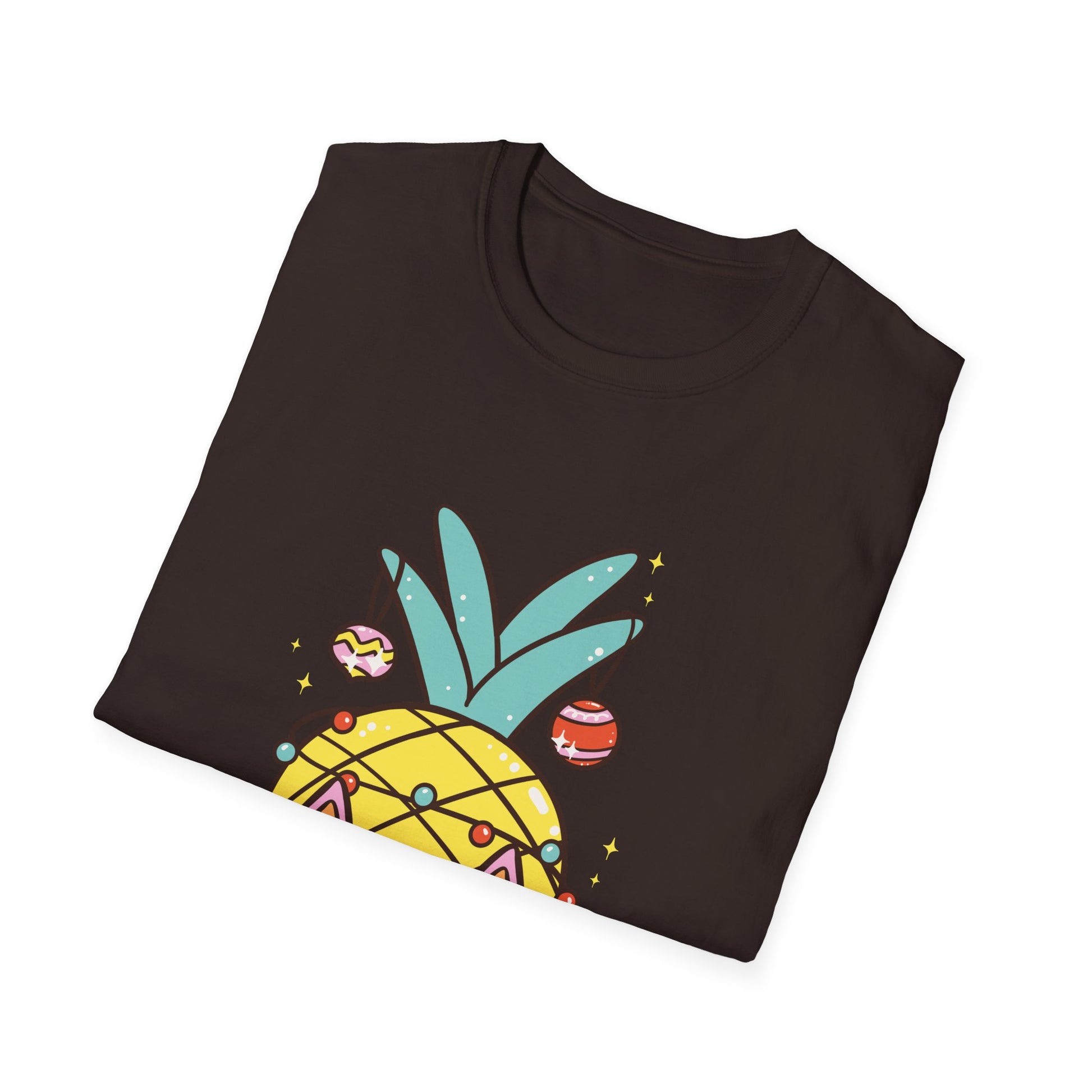 Pineapple Stars Graphic T-Shirt — Cute Tropical Fruit Tee