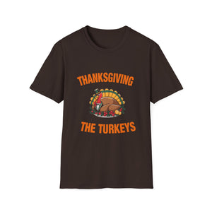 Thanksgiving The Turkeys T-Shirt — Funny Holiday Turkey Graphic Tee