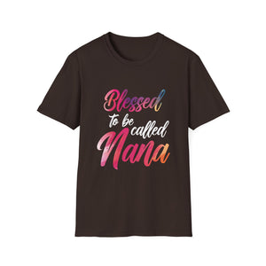 Blessed To Be Nana Women Grandma Mother s Day Christmas UnisexT-Shirt