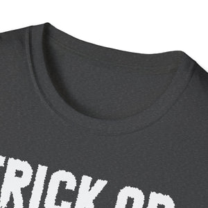 Funny Halloween Zombie Beer Funny Trick or Beer Halloween  Unisex Softstyle T-Shirt