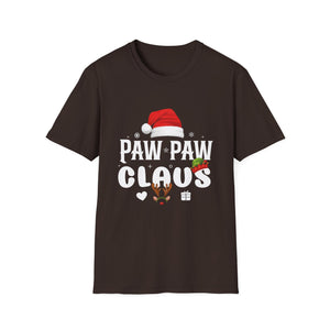 Paw Paw Claus Christmas Santa Family Matching Pajamas Xmas T-Shirt