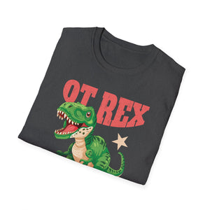 OT Rex Occupational Therapy T-Shirt — Cute Dino OT Tee for Therapists & Students