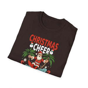 Christmas Cheer Is A Cooler Of B for Sommer Christmas Unisex T-Shirt
