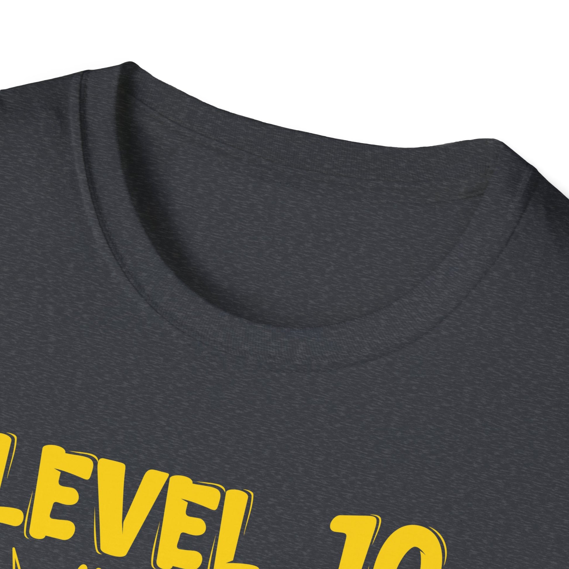 10th Birthday Gamer 10 Year Old Funny Bday Boy Nine Son Unisex T-Shirt