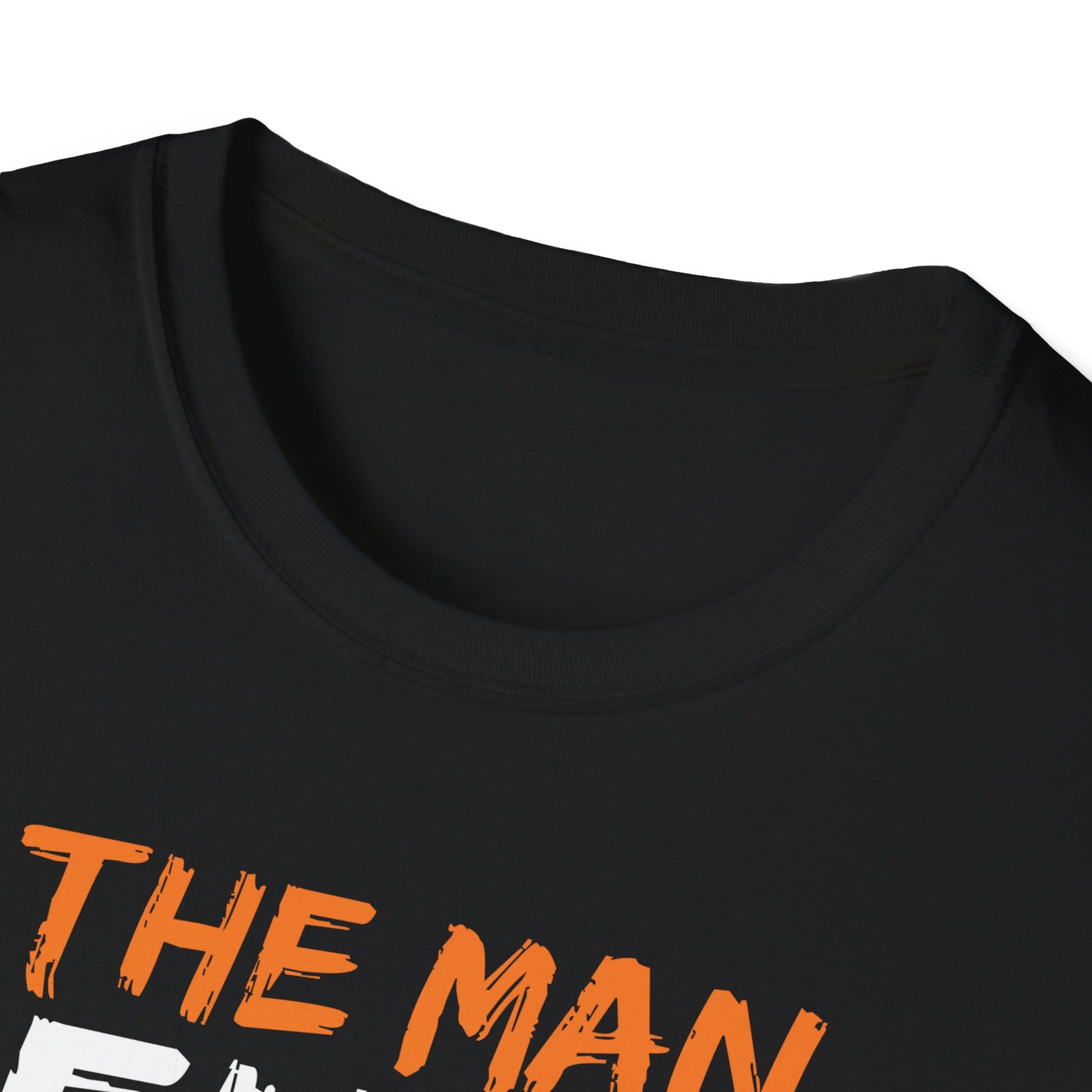 Halloween T-Shirt — "The Man Behind The Pumpkin" Jack-O'-Lantern Graphic