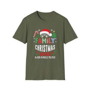 Family Christmas 2024 Christmas Squad Xmas Matching Pajamas T-Shirt